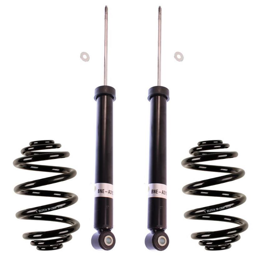 BMW Shock Absorber and Coil Spring Assembly - Rear (B4 OE Replacement) 33526759100 - Bilstein 3808531KIT